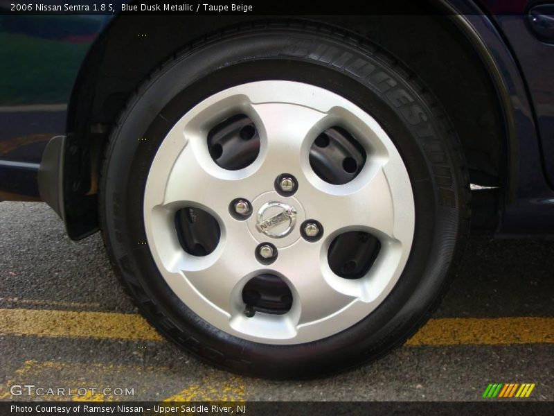 Blue Dusk Metallic / Taupe Beige 2006 Nissan Sentra 1.8 S