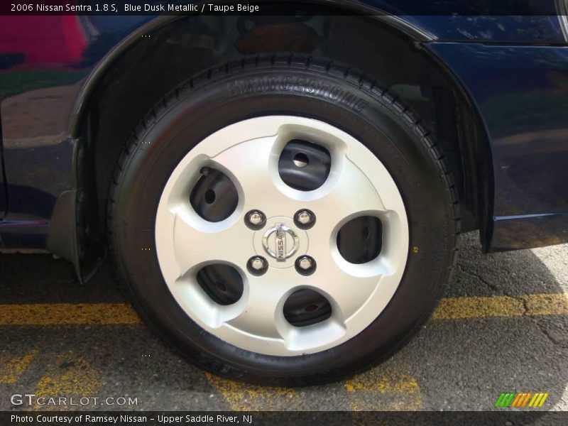 Blue Dusk Metallic / Taupe Beige 2006 Nissan Sentra 1.8 S
