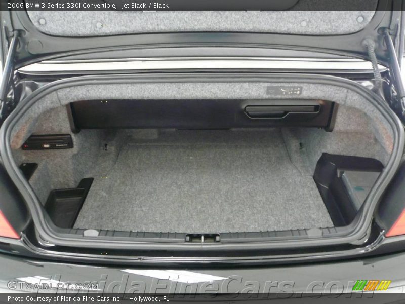 Jet Black / Black 2006 BMW 3 Series 330i Convertible