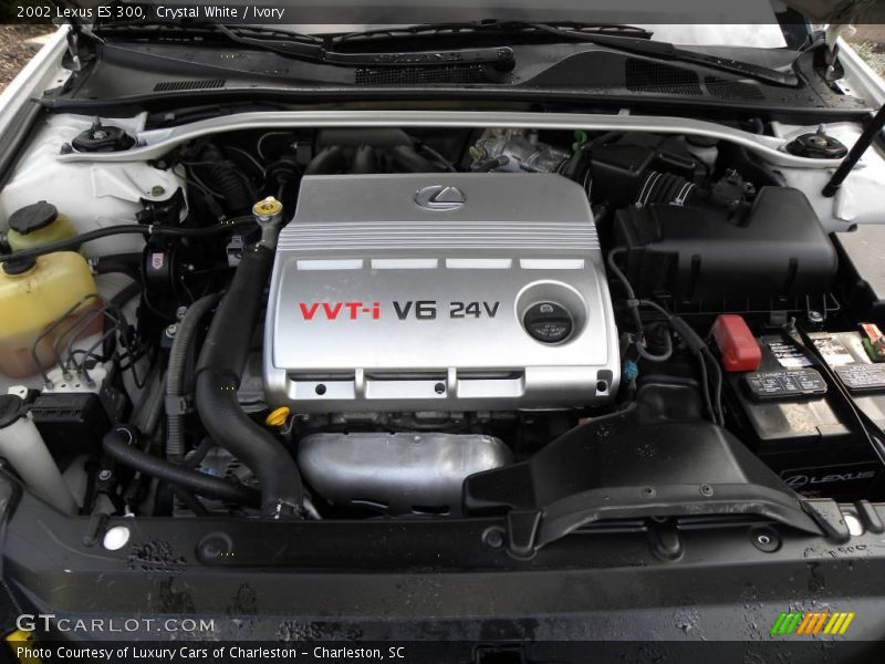 Crystal White / Ivory 2002 Lexus ES 300