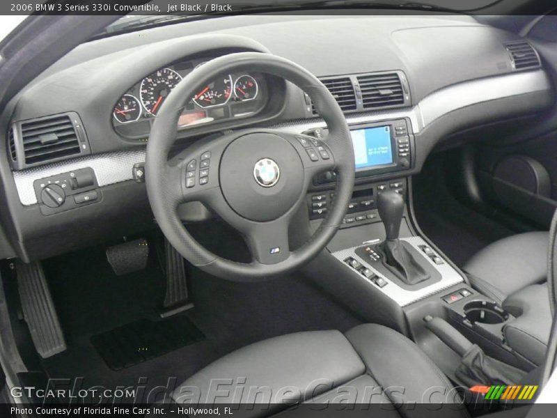 Jet Black / Black 2006 BMW 3 Series 330i Convertible