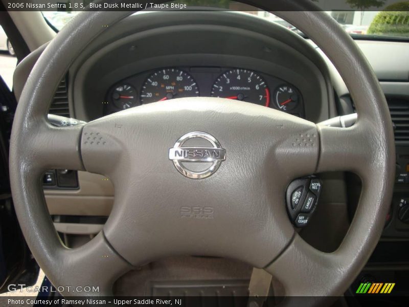 Blue Dusk Metallic / Taupe Beige 2006 Nissan Sentra 1.8 S