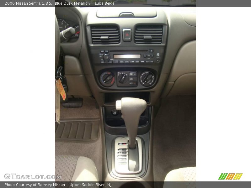 Blue Dusk Metallic / Taupe Beige 2006 Nissan Sentra 1.8 S