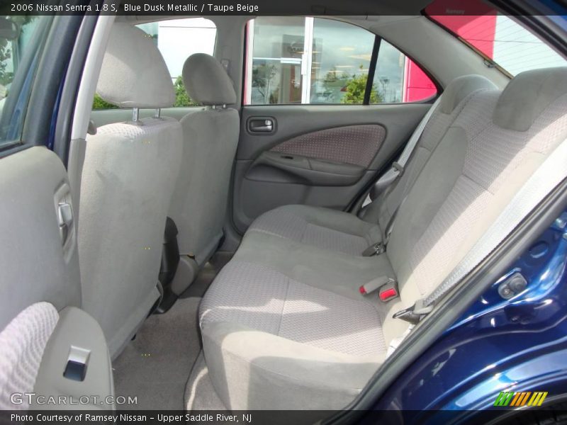 Blue Dusk Metallic / Taupe Beige 2006 Nissan Sentra 1.8 S