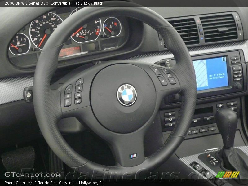 Jet Black / Black 2006 BMW 3 Series 330i Convertible