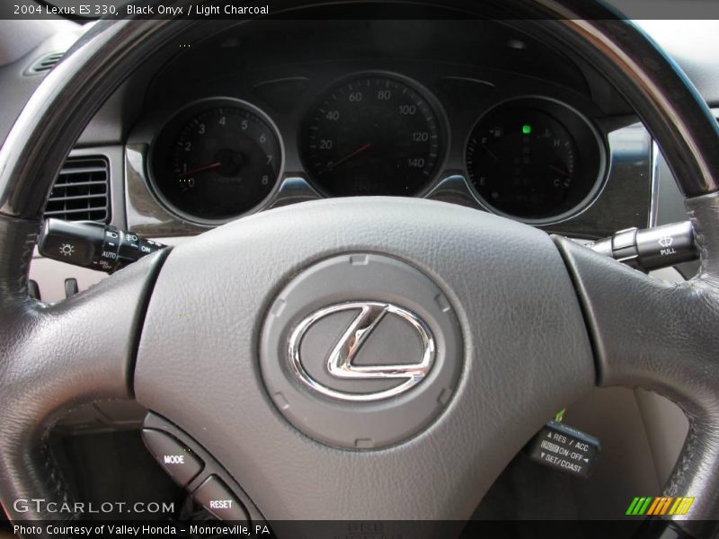 Black Onyx / Light Charcoal 2004 Lexus ES 330