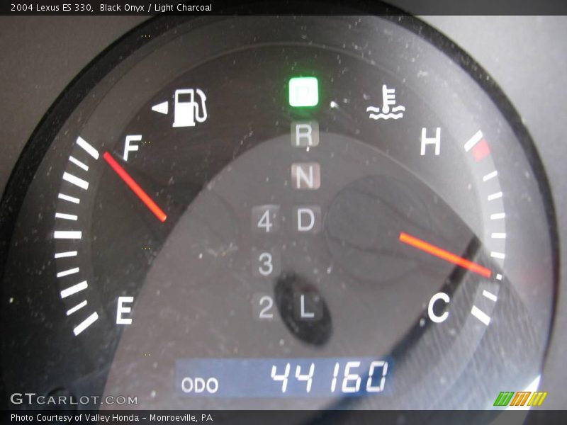 Black Onyx / Light Charcoal 2004 Lexus ES 330