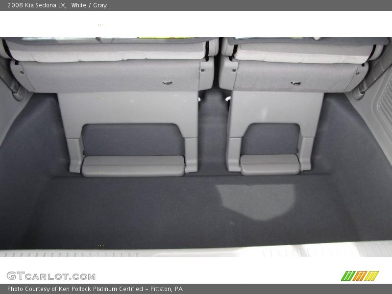 White / Gray 2008 Kia Sedona LX