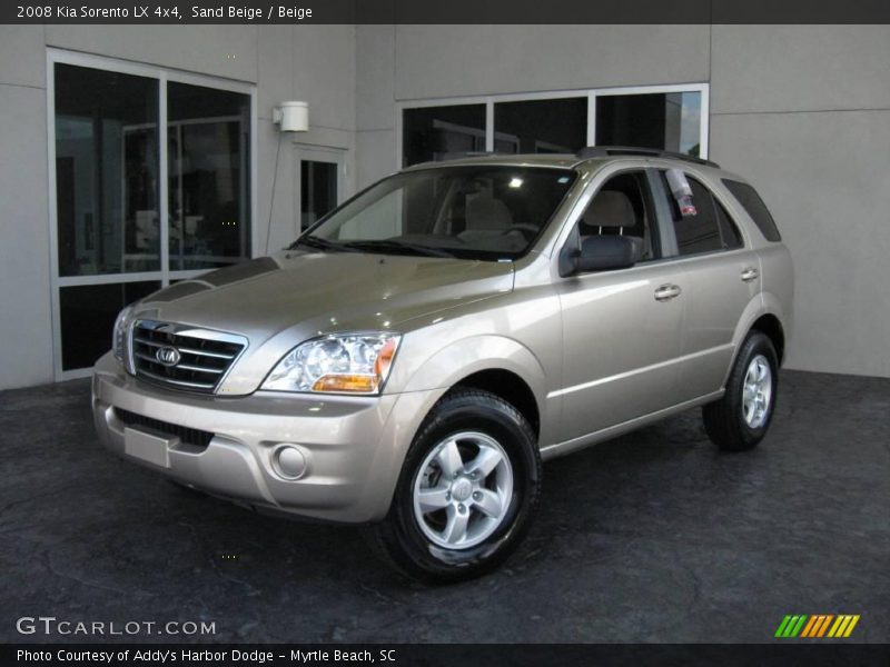 Sand Beige / Beige 2008 Kia Sorento LX 4x4