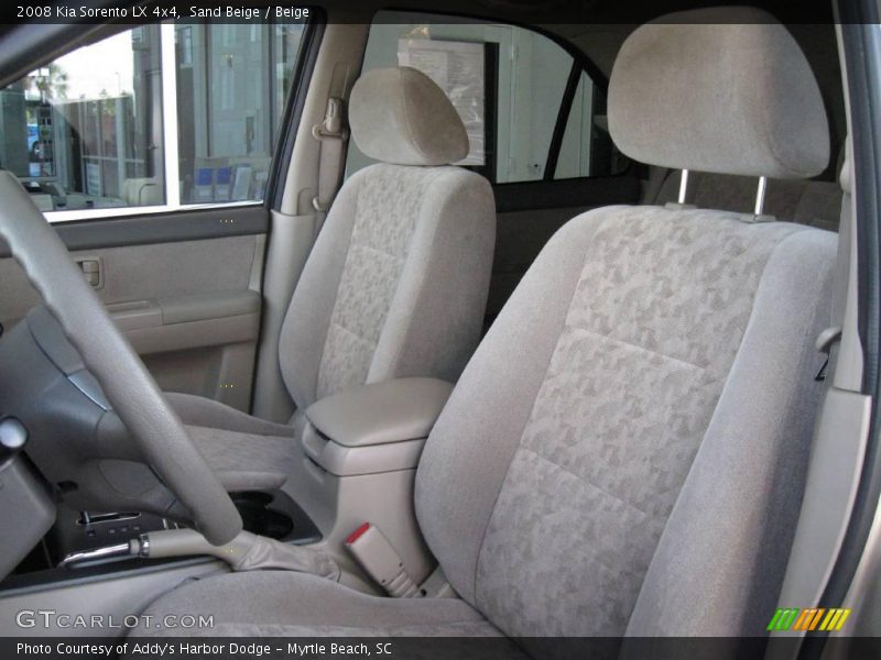 Sand Beige / Beige 2008 Kia Sorento LX 4x4