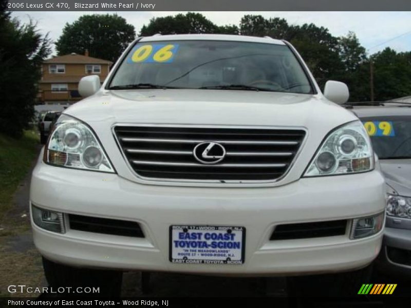 Blizzard White Pearl / Ivory 2006 Lexus GX 470