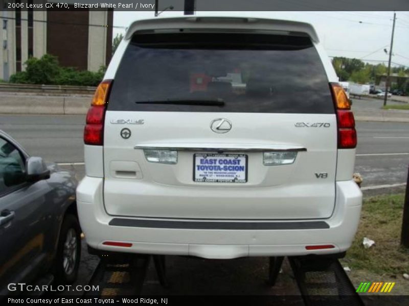 Blizzard White Pearl / Ivory 2006 Lexus GX 470