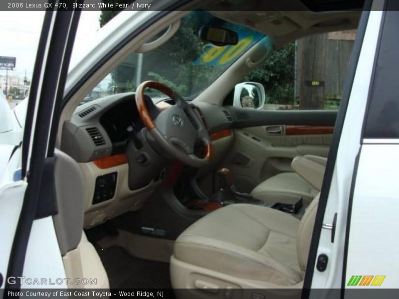 Blizzard White Pearl / Ivory 2006 Lexus GX 470