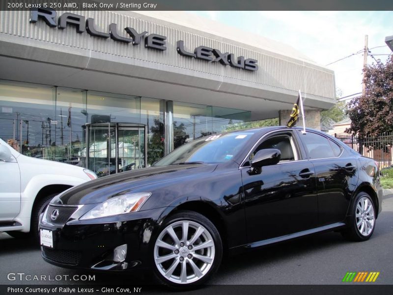 Black Onyx / Sterling Gray 2006 Lexus IS 250 AWD