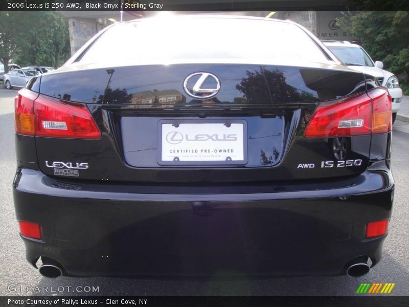 Black Onyx / Sterling Gray 2006 Lexus IS 250 AWD