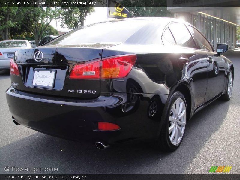 Black Onyx / Sterling Gray 2006 Lexus IS 250 AWD
