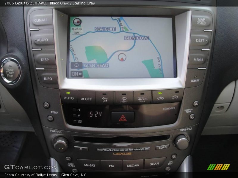 Black Onyx / Sterling Gray 2006 Lexus IS 250 AWD