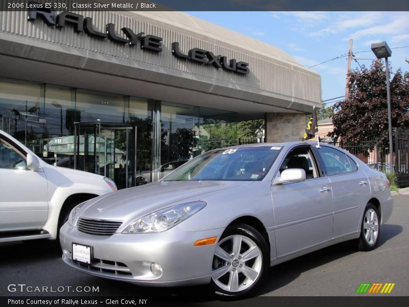 Classic Silver Metallic / Black 2006 Lexus ES 330