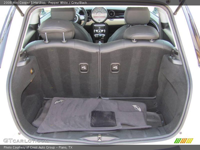 Pepper White / Grey/Black 2008 Mini Cooper S Hardtop