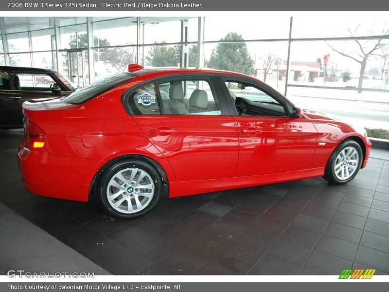 Electric Red / Beige Dakota Leather 2006 BMW 3 Series 325i Sedan