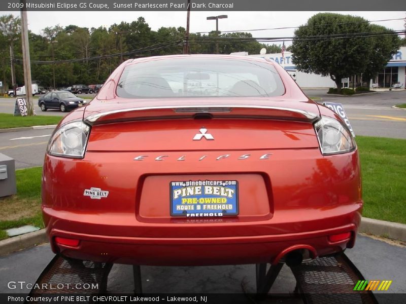 Sunset Pearlescent Pearl / Dark Charcoal 2009 Mitsubishi Eclipse GS Coupe