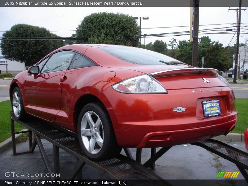 Sunset Pearlescent Pearl / Dark Charcoal 2009 Mitsubishi Eclipse GS Coupe