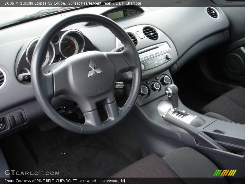 Sunset Pearlescent Pearl / Dark Charcoal 2009 Mitsubishi Eclipse GS Coupe