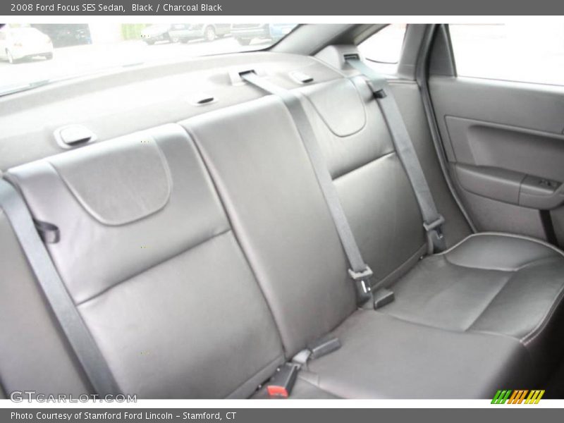Black / Charcoal Black 2008 Ford Focus SES Sedan