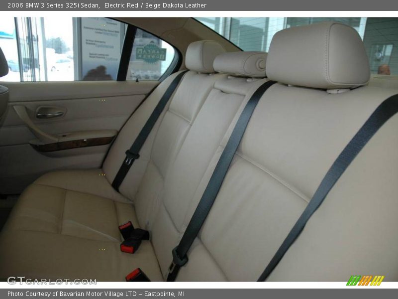 Electric Red / Beige Dakota Leather 2006 BMW 3 Series 325i Sedan
