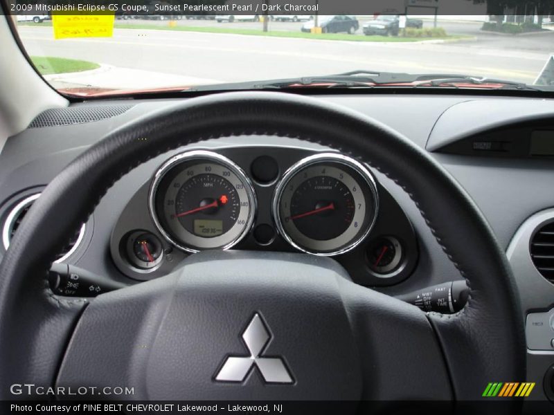 Sunset Pearlescent Pearl / Dark Charcoal 2009 Mitsubishi Eclipse GS Coupe