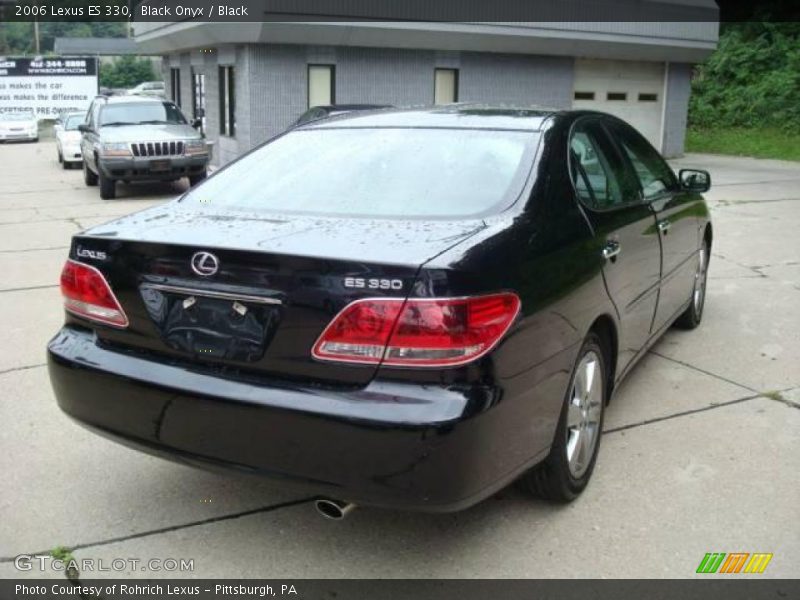 Black Onyx / Black 2006 Lexus ES 330