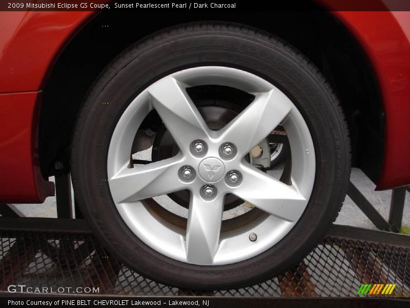 Sunset Pearlescent Pearl / Dark Charcoal 2009 Mitsubishi Eclipse GS Coupe