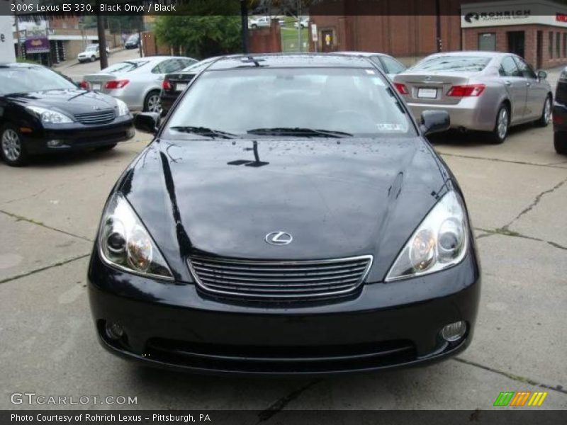 Black Onyx / Black 2006 Lexus ES 330