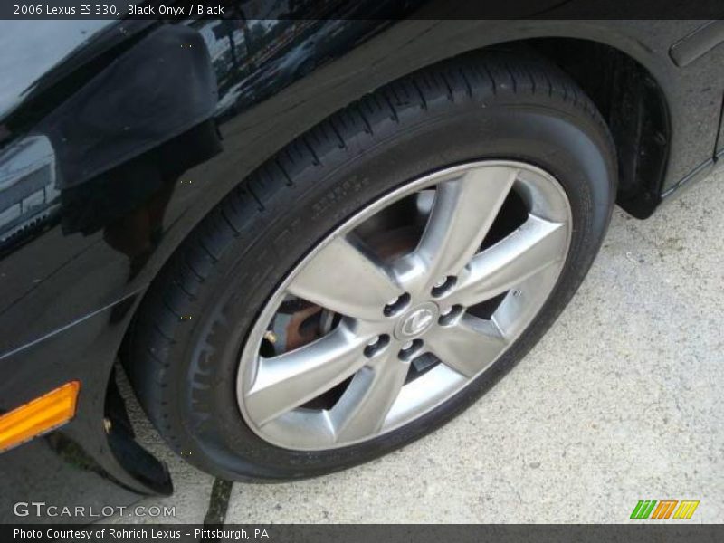 Black Onyx / Black 2006 Lexus ES 330