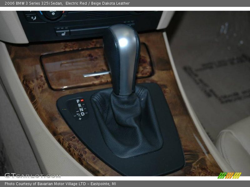 Electric Red / Beige Dakota Leather 2006 BMW 3 Series 325i Sedan