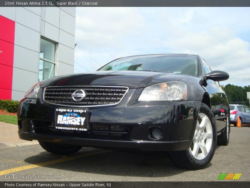 Super Black / Charcoal 2006 Nissan Altima 2.5 SL