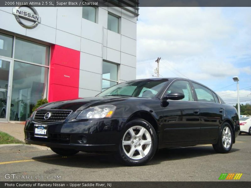 Super Black / Charcoal 2006 Nissan Altima 2.5 SL