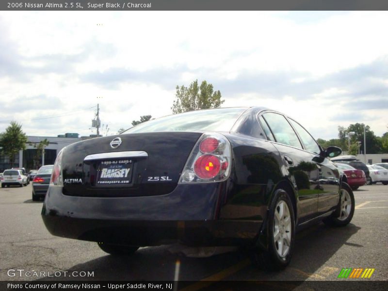 Super Black / Charcoal 2006 Nissan Altima 2.5 SL