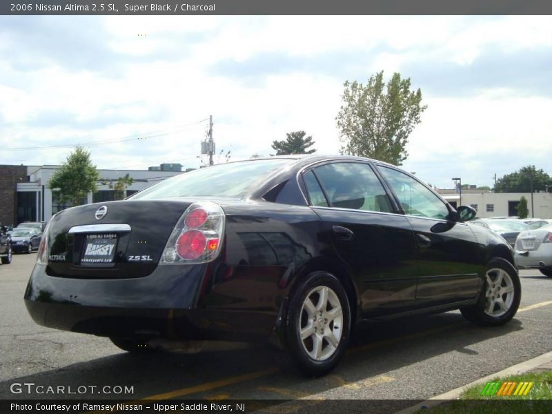 Super Black / Charcoal 2006 Nissan Altima 2.5 SL