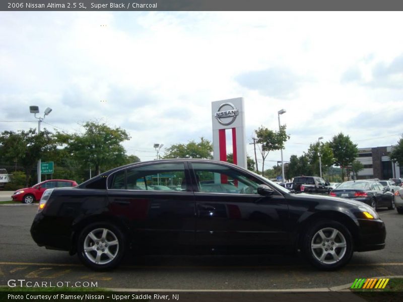 Super Black / Charcoal 2006 Nissan Altima 2.5 SL
