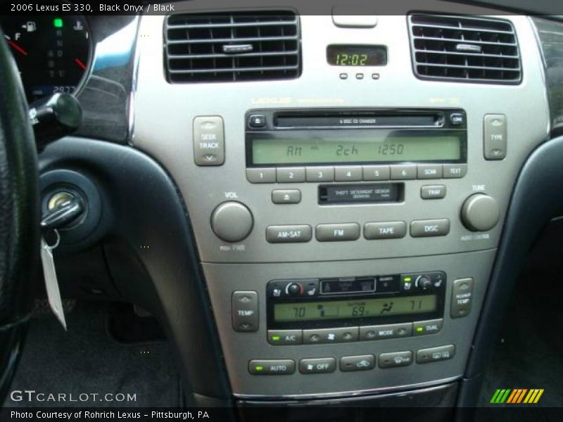 Black Onyx / Black 2006 Lexus ES 330