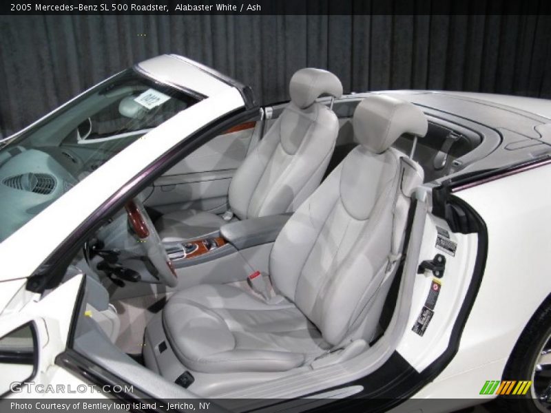 Alabaster White / Ash 2005 Mercedes-Benz SL 500 Roadster
