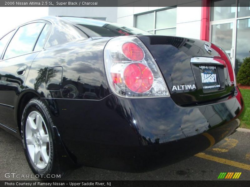 Super Black / Charcoal 2006 Nissan Altima 2.5 SL