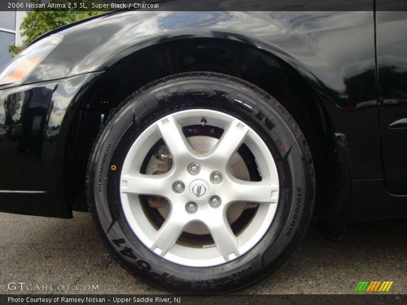 Super Black / Charcoal 2006 Nissan Altima 2.5 SL