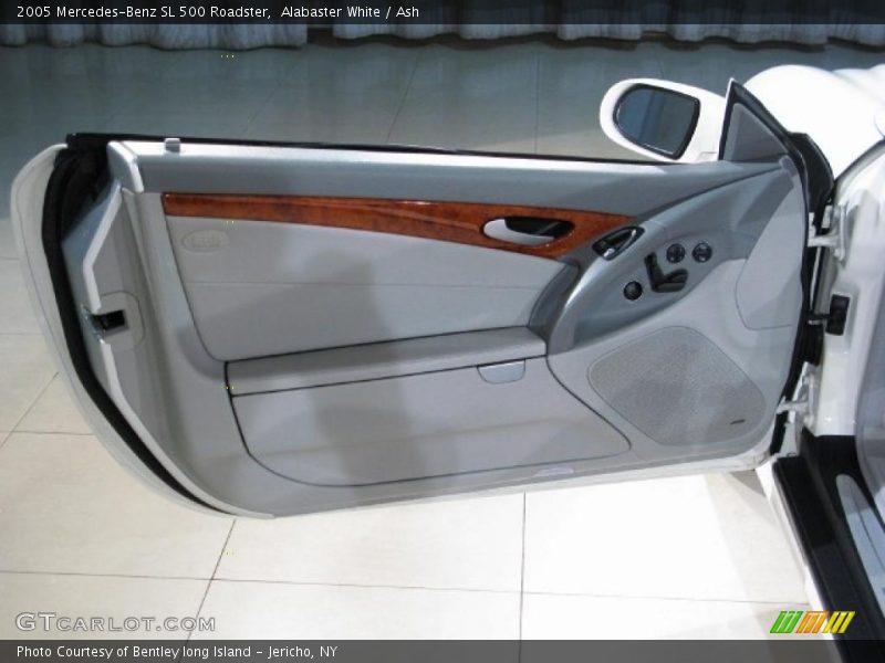 Alabaster White / Ash 2005 Mercedes-Benz SL 500 Roadster
