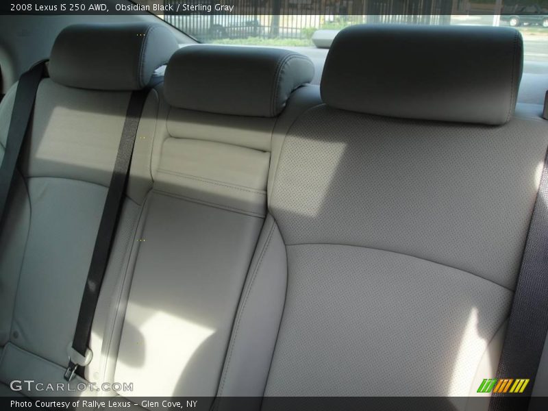 Obsidian Black / Sterling Gray 2008 Lexus IS 250 AWD