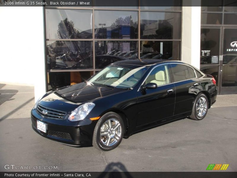 Black Obsidian / Wheat 2006 Infiniti G 35 Sedan