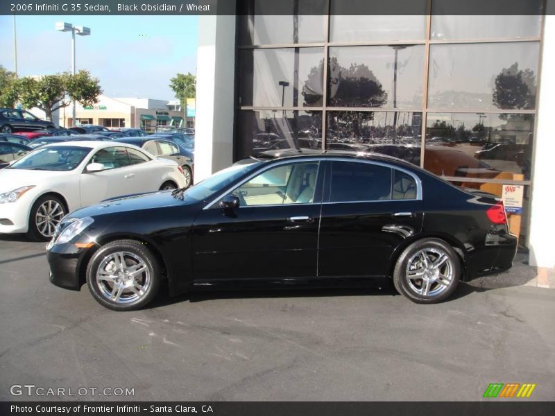 Black Obsidian / Wheat 2006 Infiniti G 35 Sedan