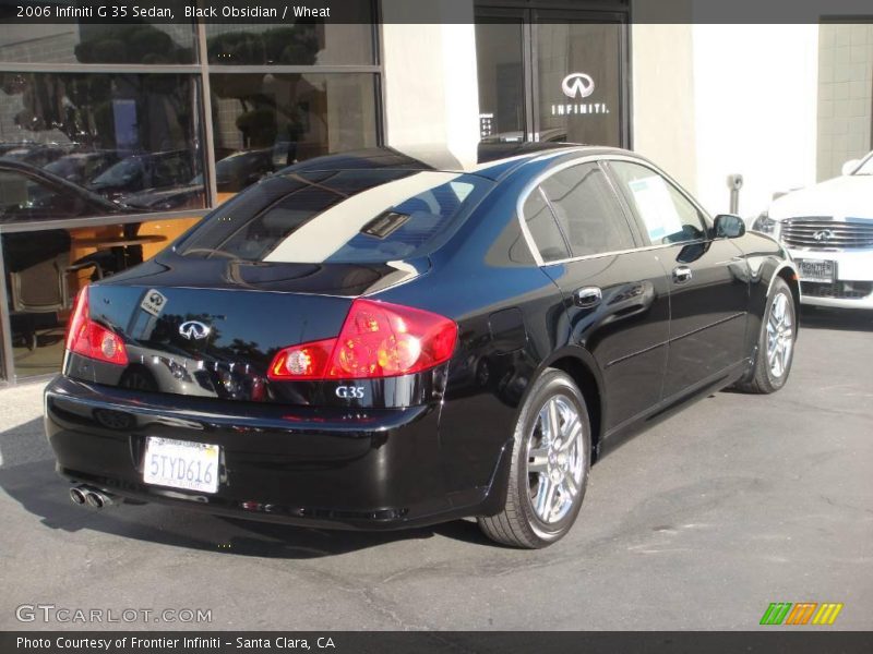 Black Obsidian / Wheat 2006 Infiniti G 35 Sedan