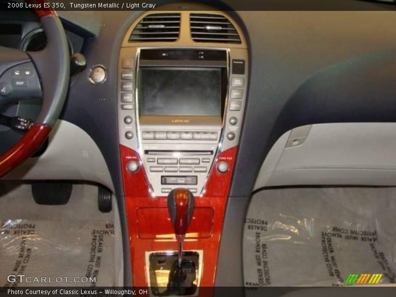 Tungsten Metallic / Light Gray 2008 Lexus ES 350